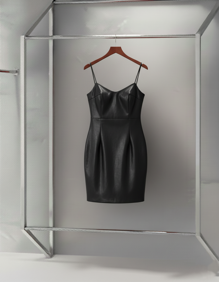 The Noire Étreinte Dress