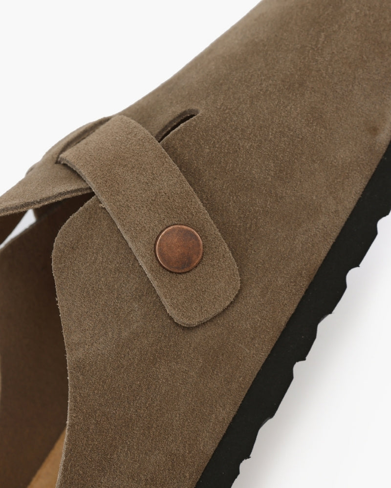 Rennford Suede Clogs