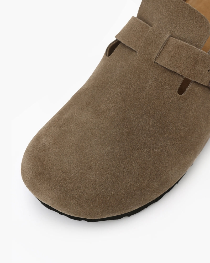 Rennford Suede Clogs