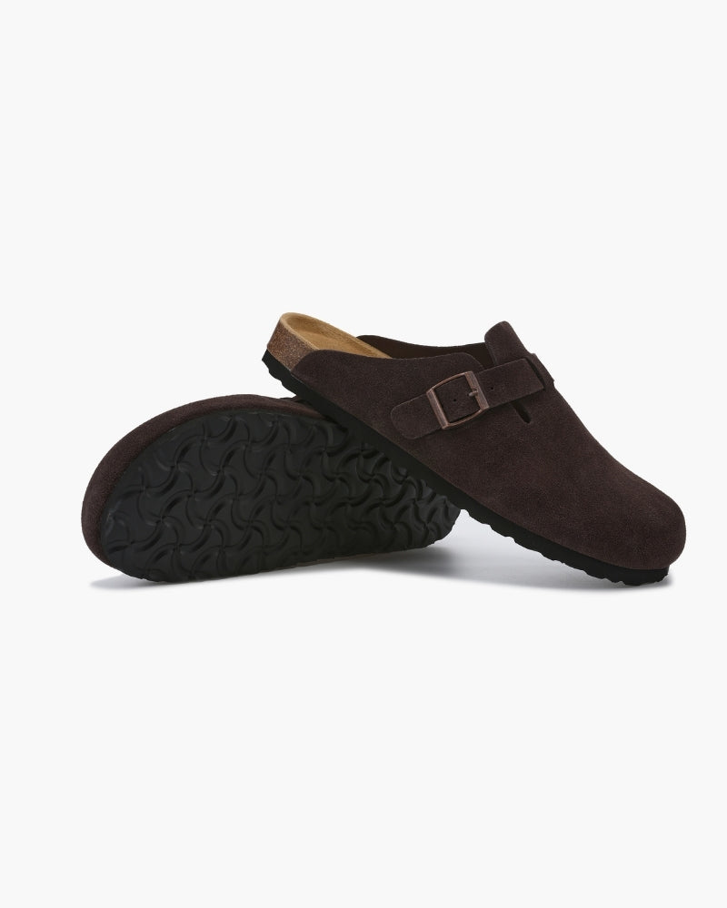 Rennford Suede Clogs
