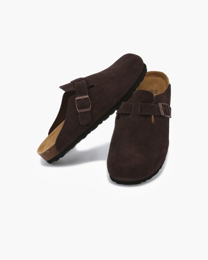 Rennford Suede Clogs