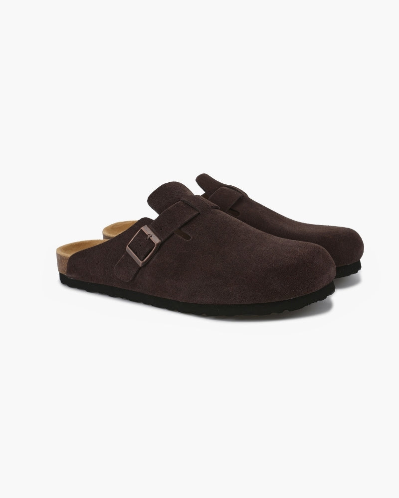 Rennford Suede Clogs