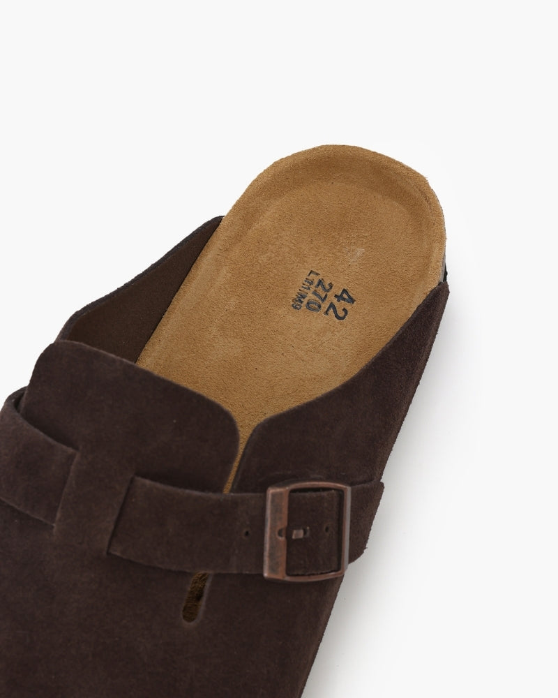 Rennford Suede Clogs