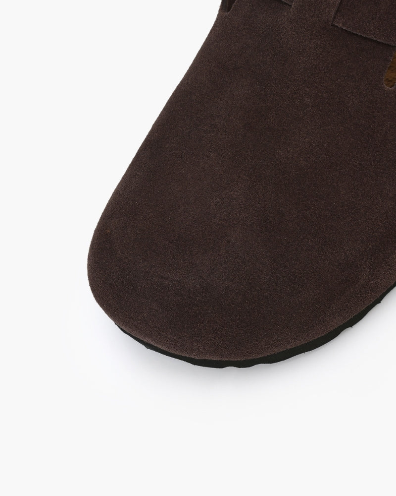 Rennford Suede Clogs