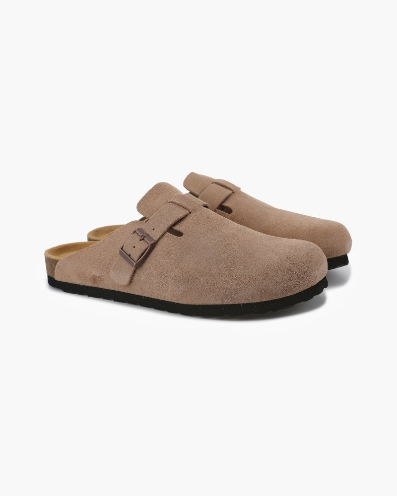 Rennford Suede Clogs