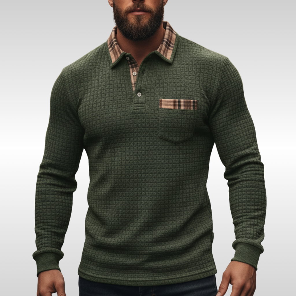 Renley Waffle Polo