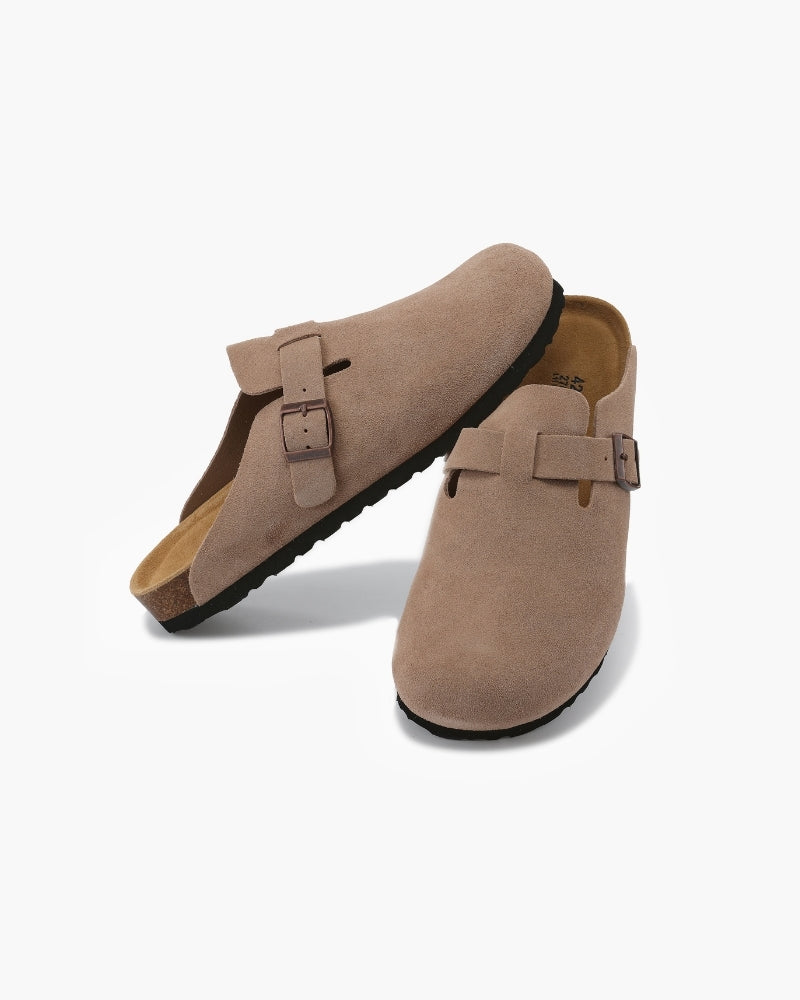 Rennford Suede Clogs
