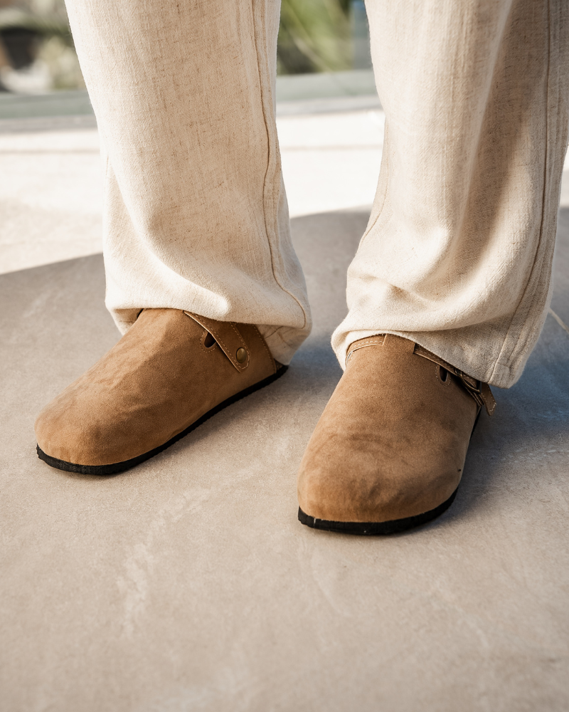 Rennford Suede Clogs