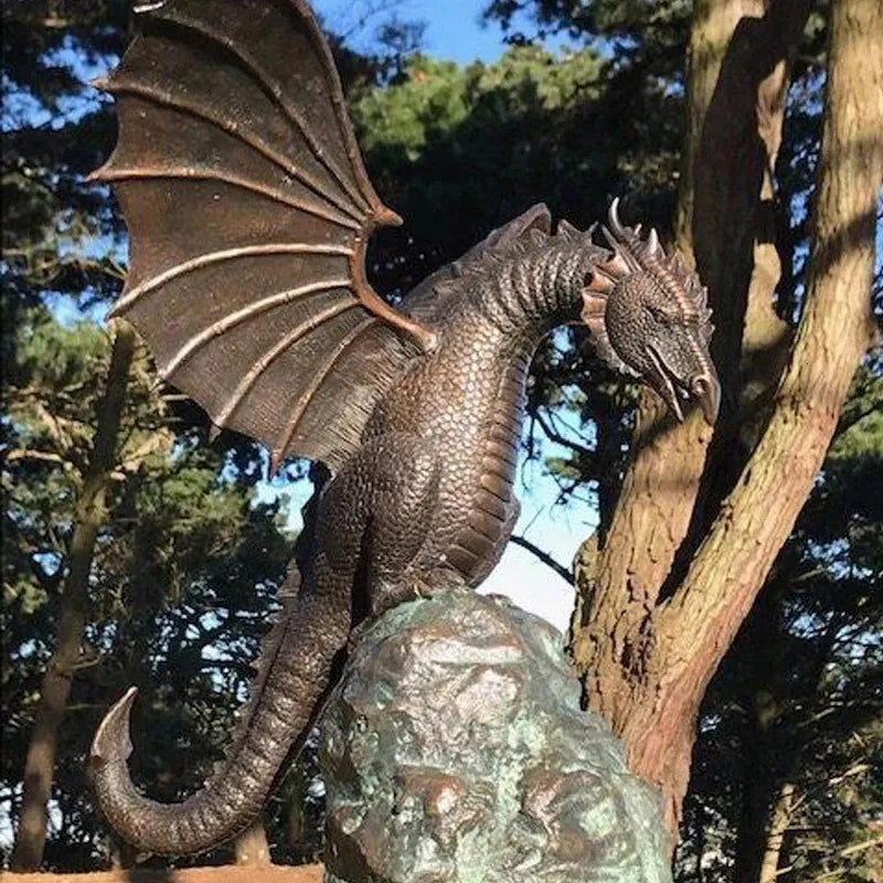 Ember Dragon Water Fountain