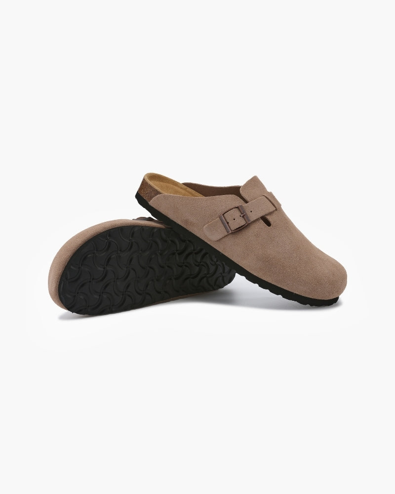 Rennford Suede Clogs
