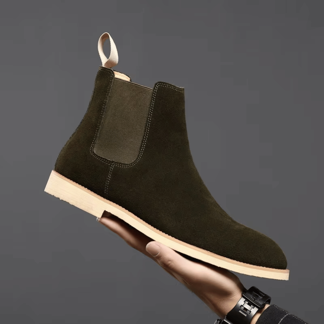 Monts Suede Chelsea Boots