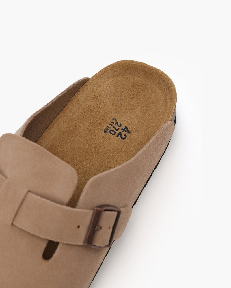 Rennford Suede Clogs