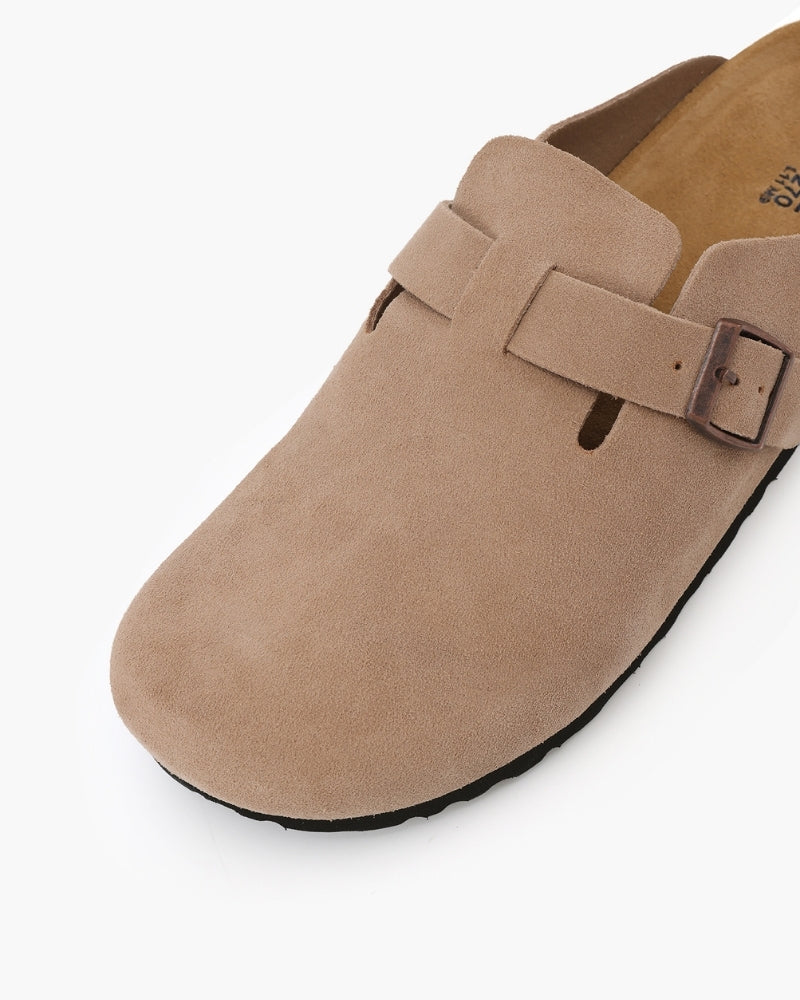 Rennford Suede Clogs