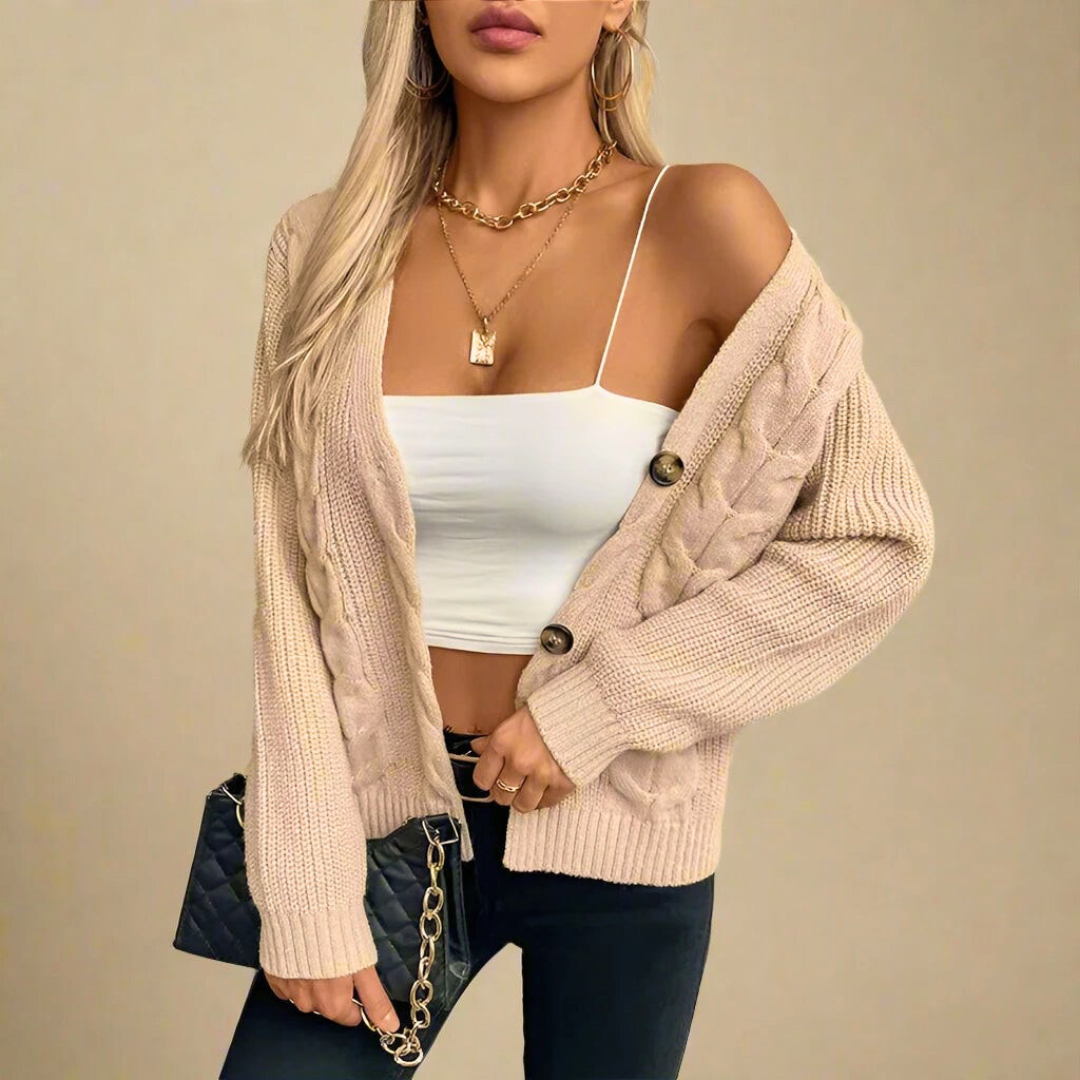 Brienne Cable Cardigan