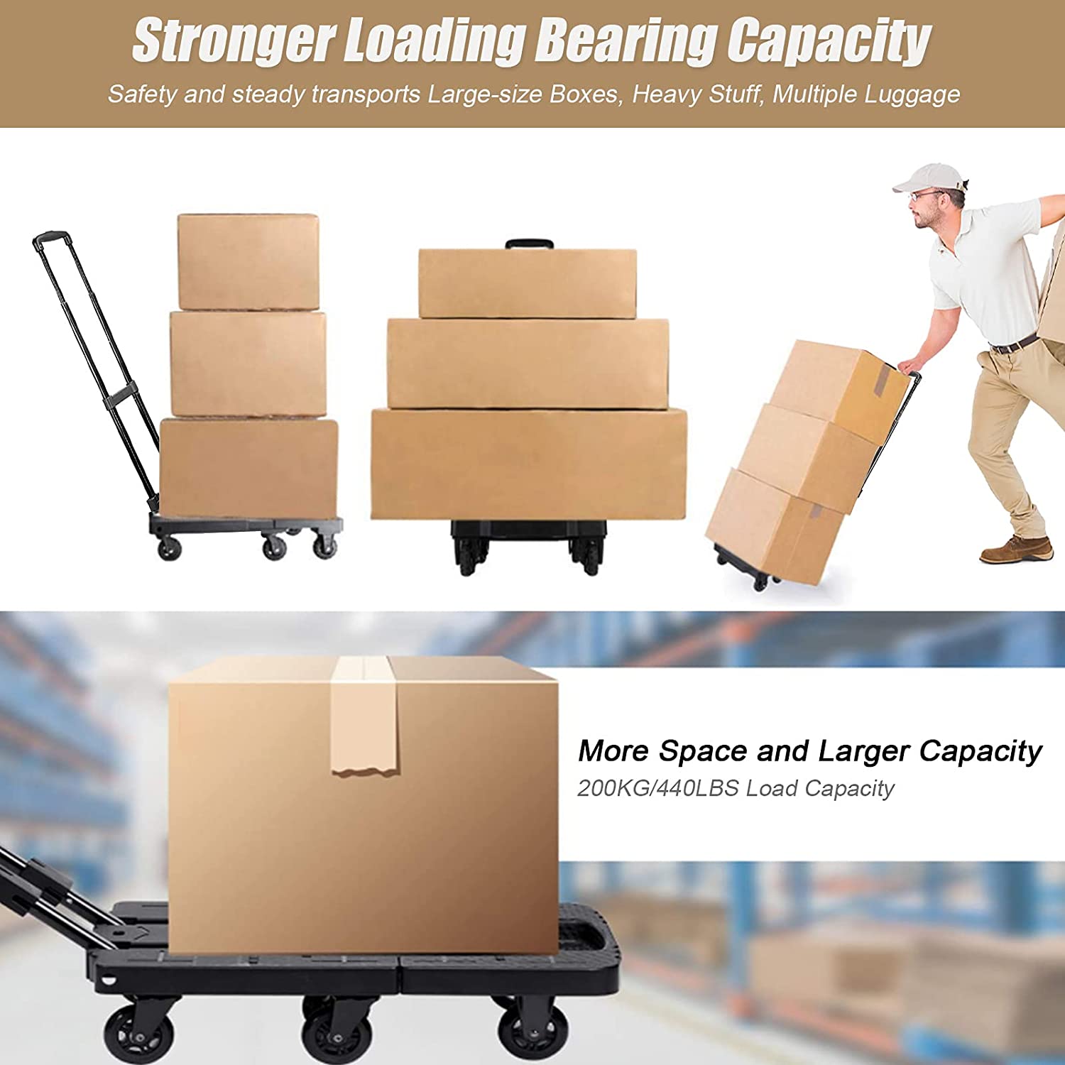 Atlas Folding Hand Truck