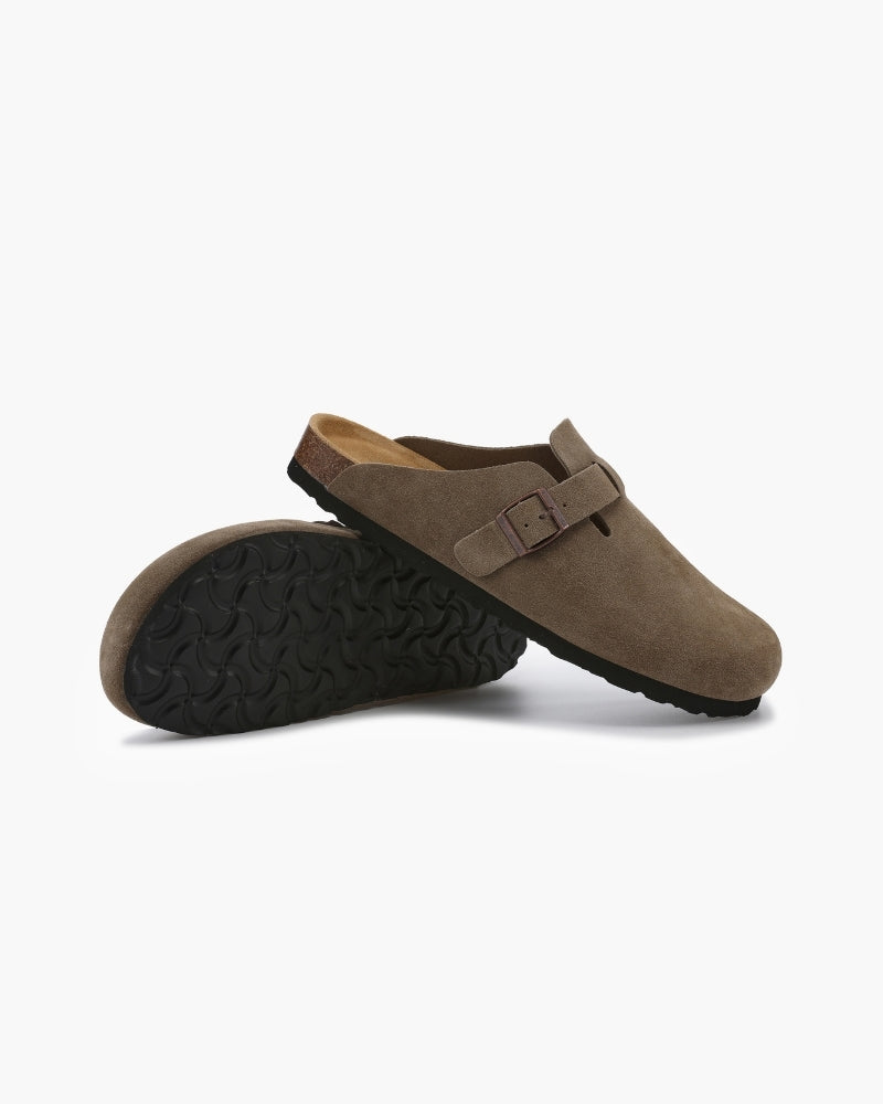 Rennford Suede Clogs