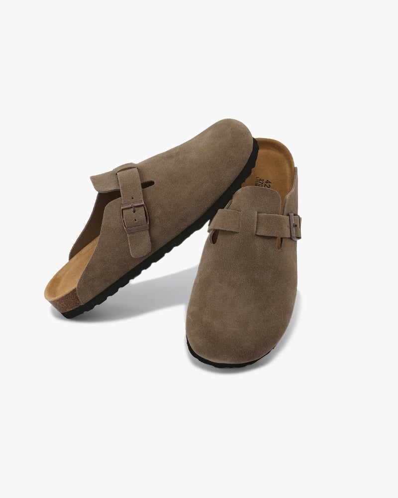 Rennford Suede Clogs