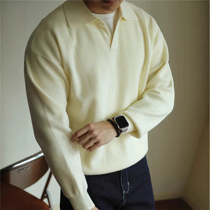 Ashcroft Knit Polo Sweater