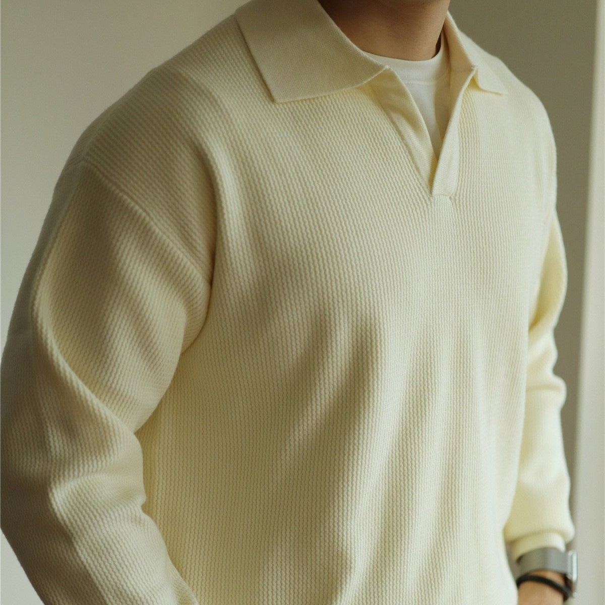 Ashcroft Knit Polo Sweater