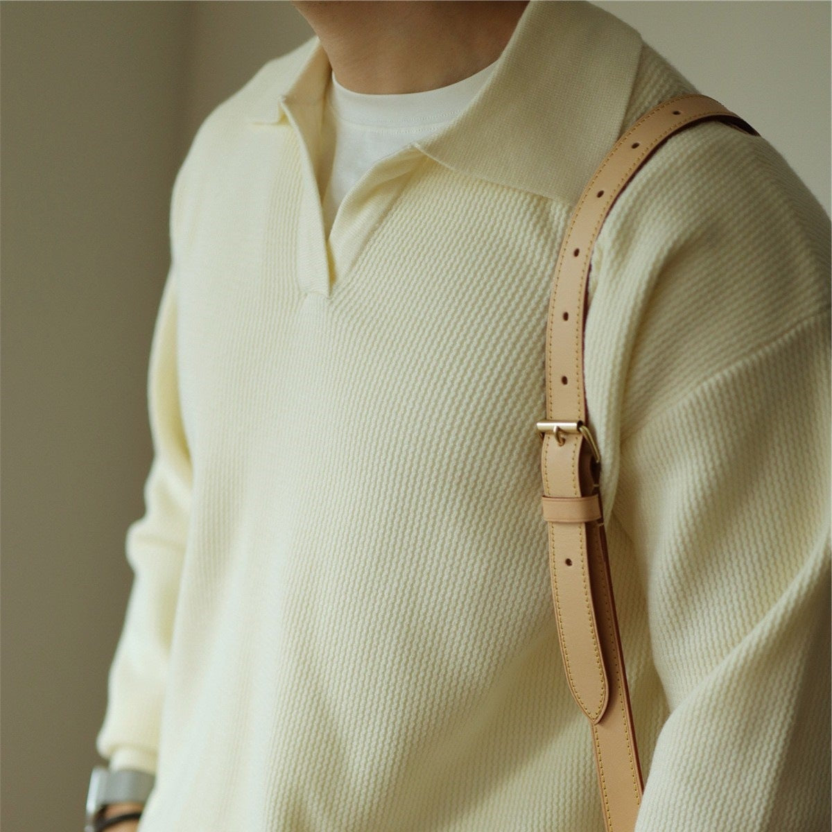 Ashcroft Knit Polo Sweater