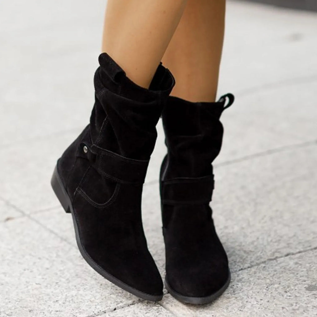 Limassol Suede Ankle Boots