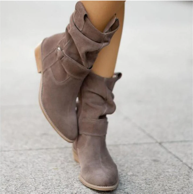 Limassol Suede Ankle Boots