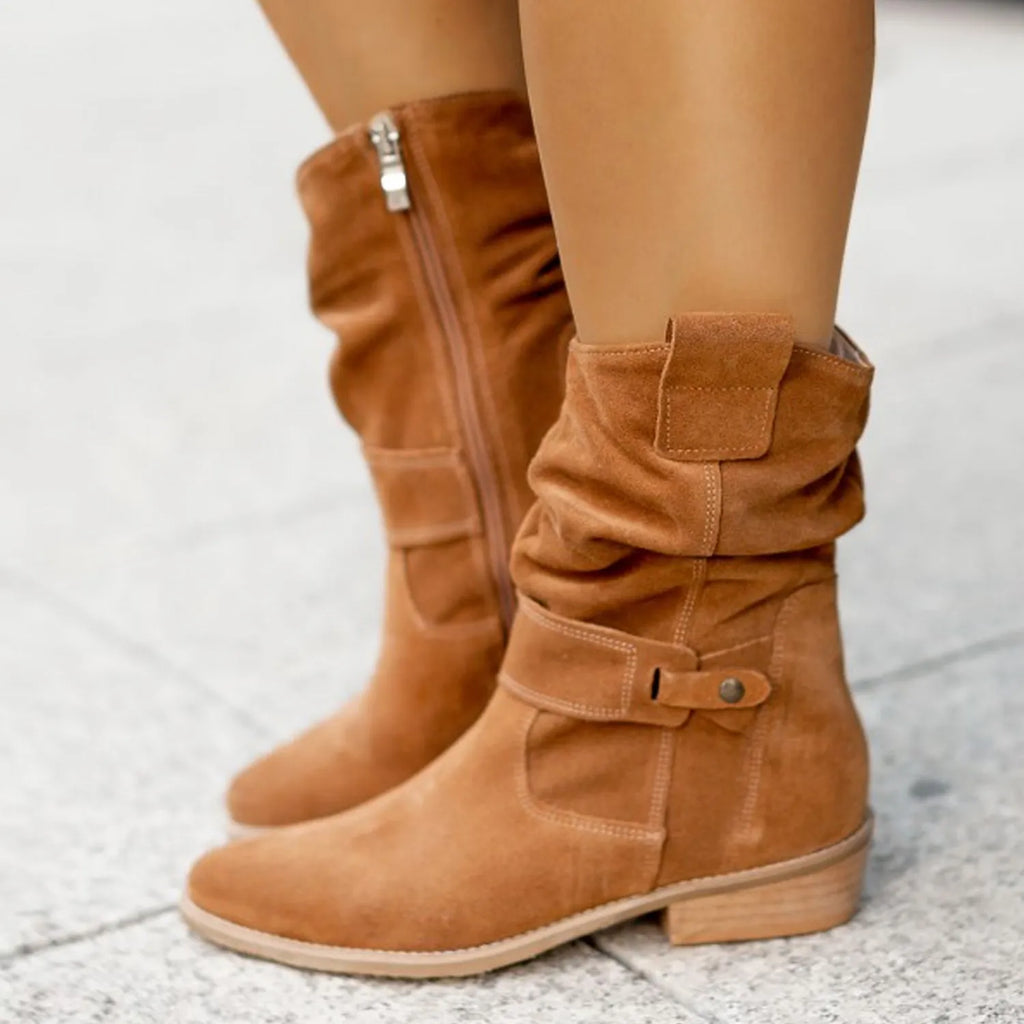 Limassol Suede Ankle Boots