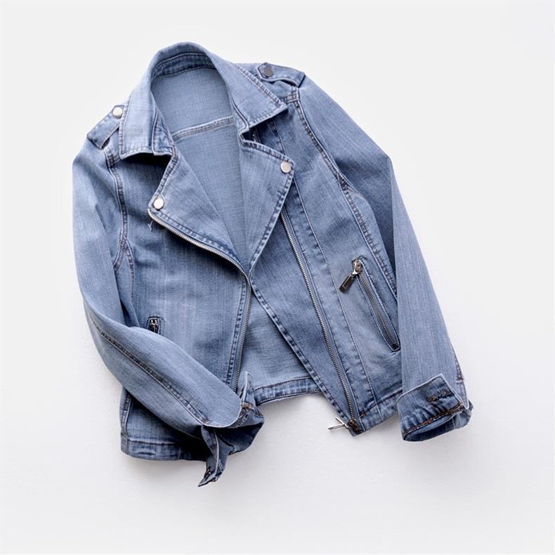 Arla Zip Denim Jacket