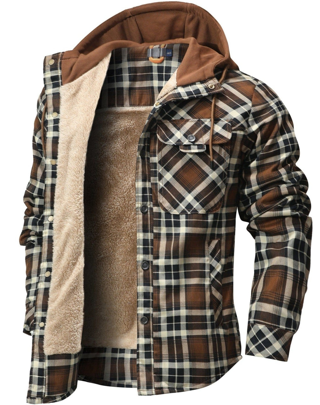 Norwood Hooded Flannel Jacket