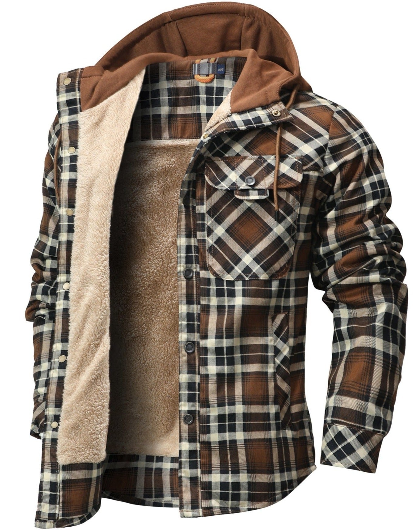 Norwood Hooded Flannel Jacket
