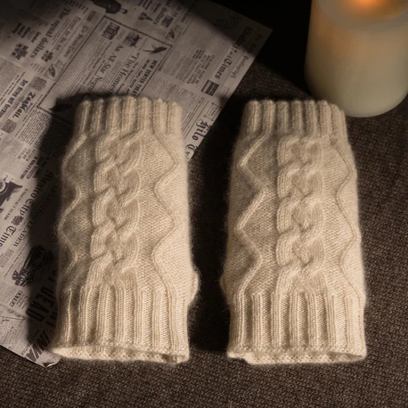 Toni Cashmere Fingerless Gloves