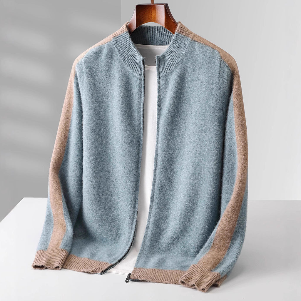 Calden Cashmere Zip Up