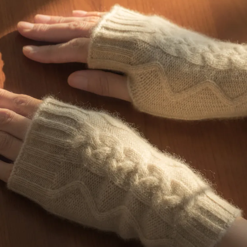 Toni Cashmere Fingerless Gloves