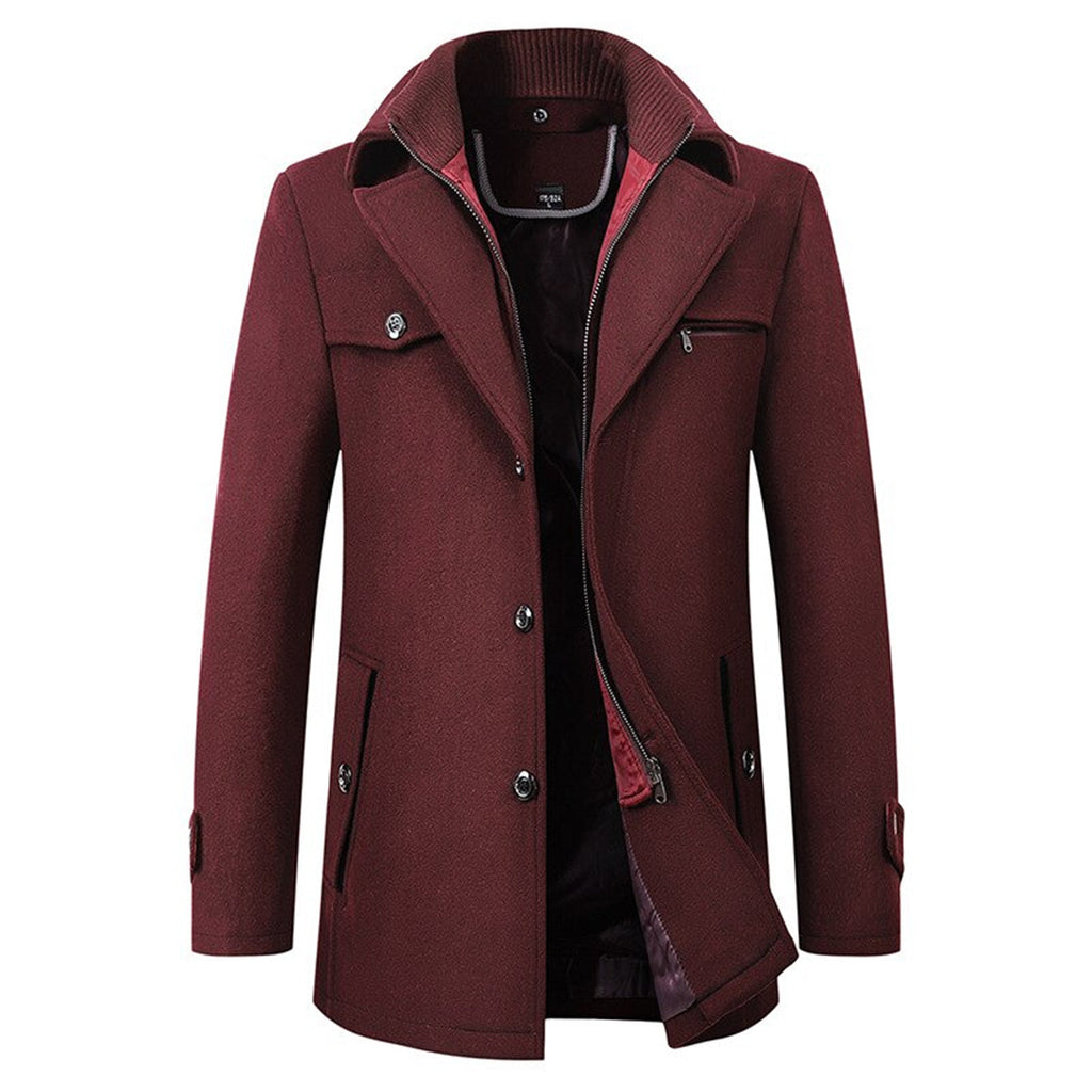 Langford Wool Blend Overcoat