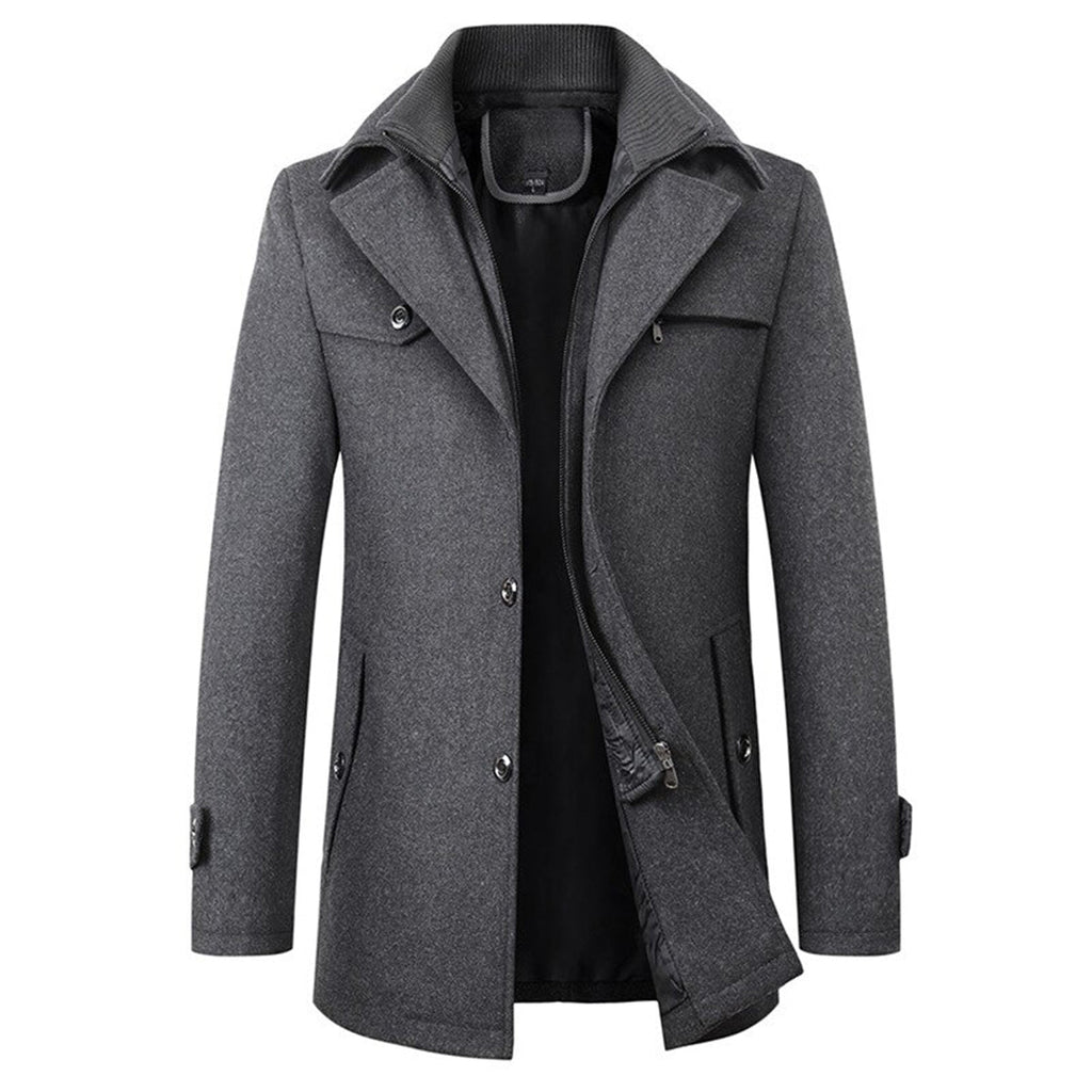 Langford Wool Blend Overcoat