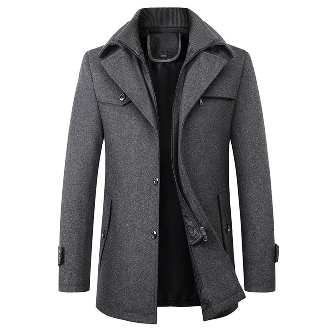 Langford Wool Blend Overcoat