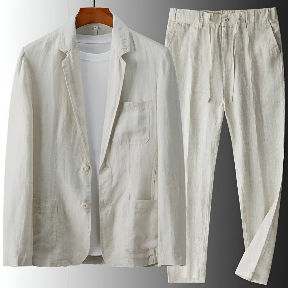 Carlos Linen Suit Set