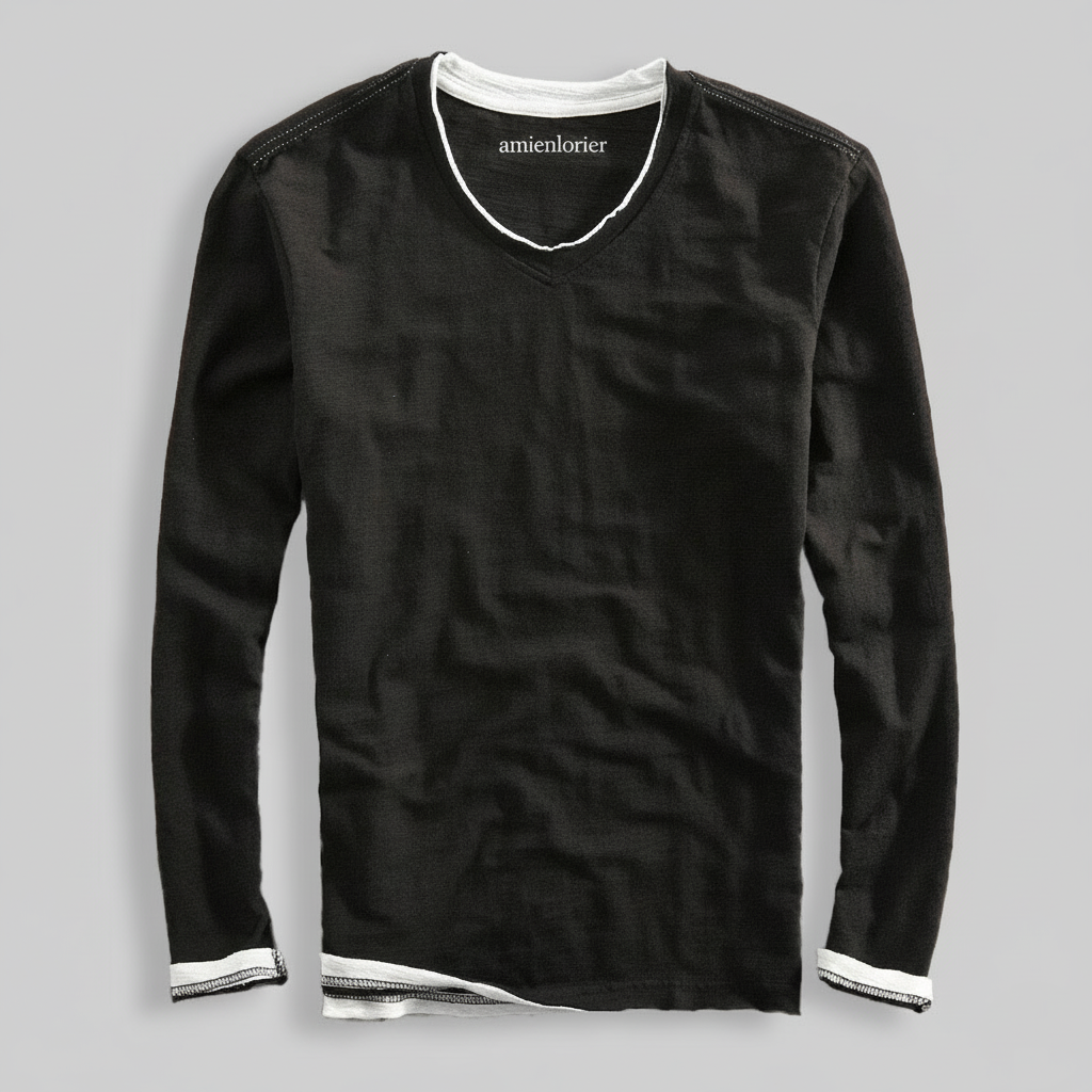 Enzo Cotton Long Sleeve Shirt