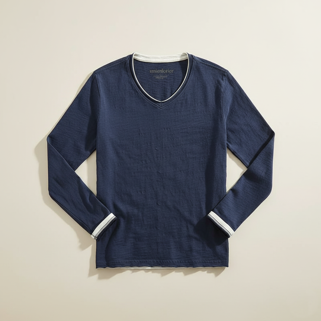 Enzo Cotton Long Sleeve Shirt