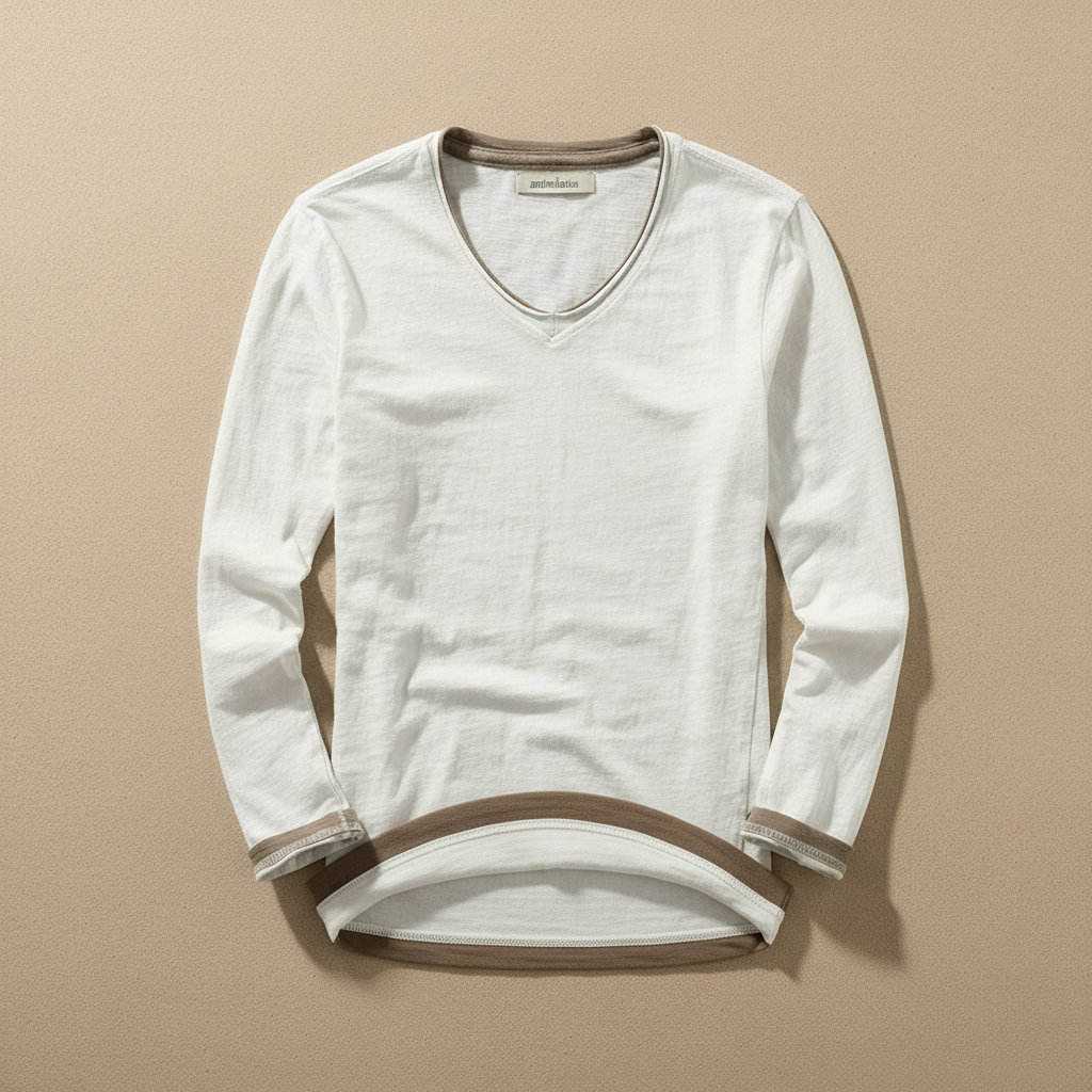 Enzo Cotton Long Sleeve Shirt