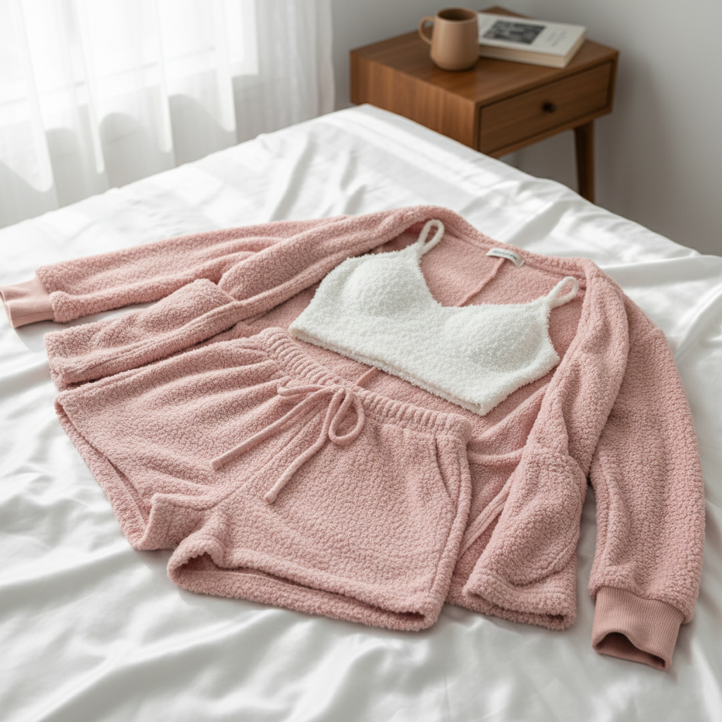 Amara Fluffy Lounge Set