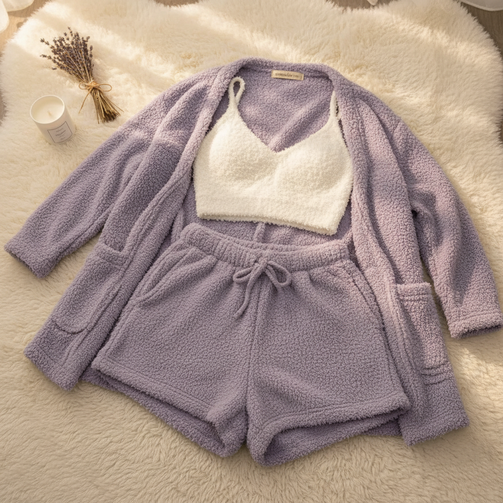 Amara Fluffy Lounge Set