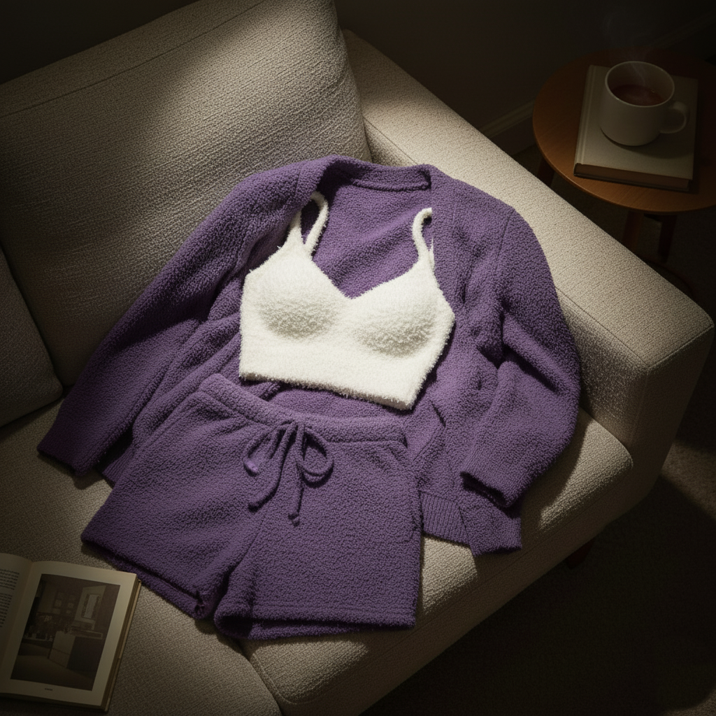 Amara Fluffy Lounge Set