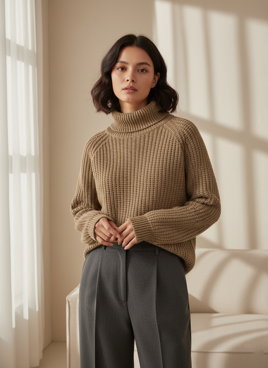 Hollera Knit Turtleneck