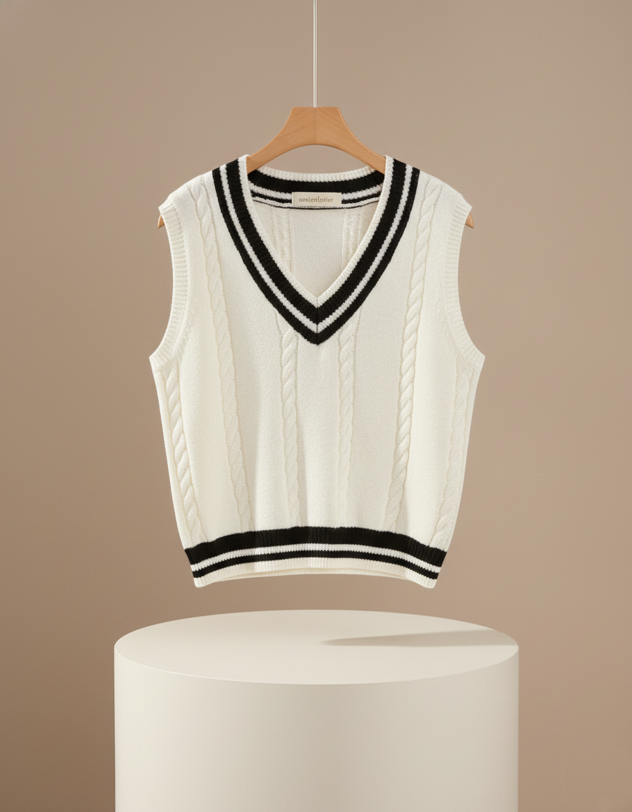 Valette Knit Sweater Vest