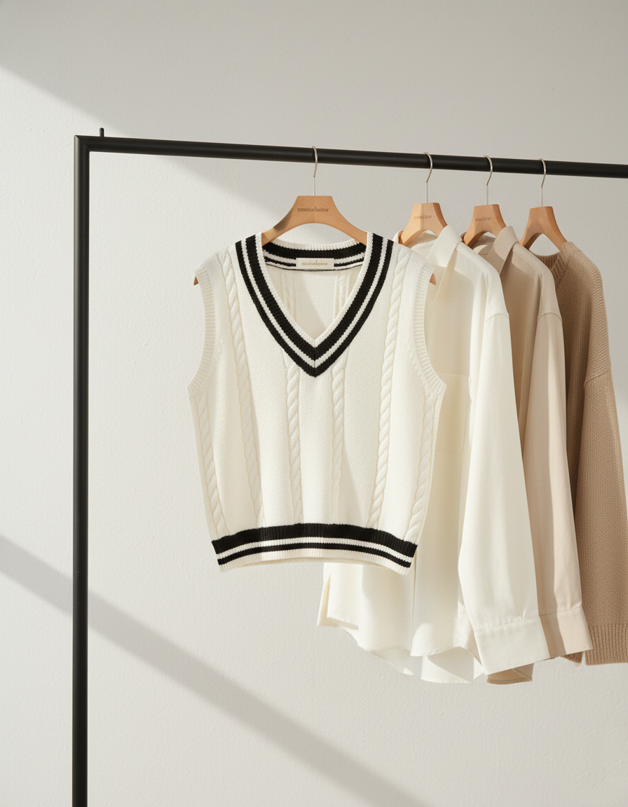 Valette Knit Sweater Vest