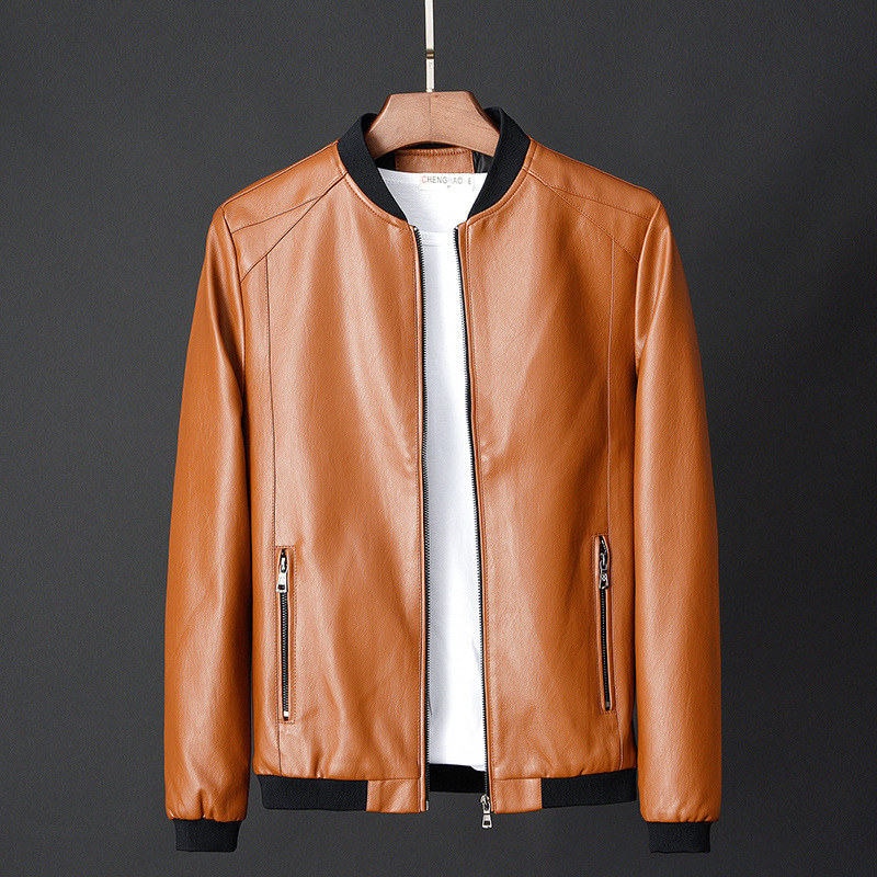 HighwayKing Leather Motorcycle Jacket
