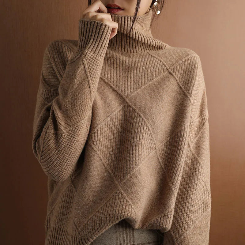 Lunaria Cashmere Turtleneck