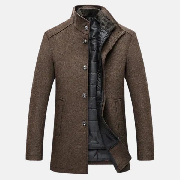 Torino High-Neck Coat