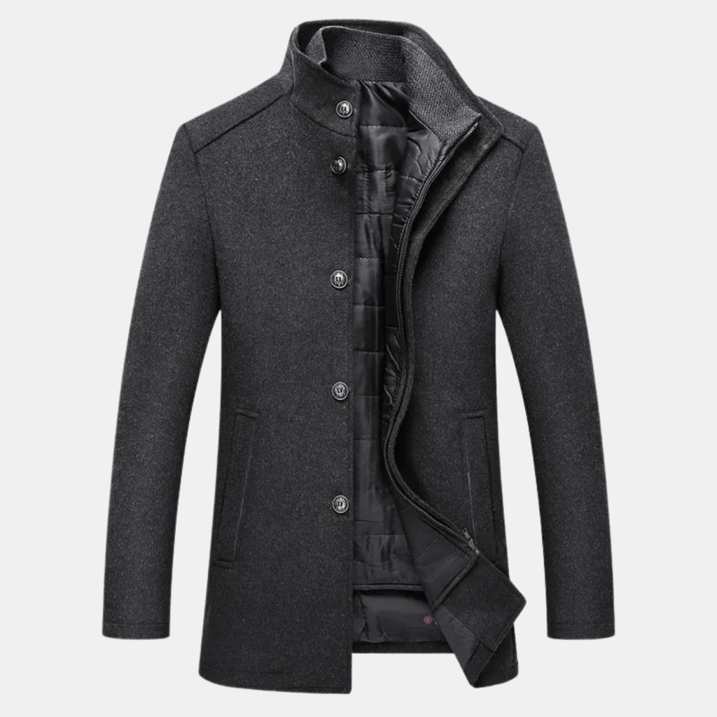 Torino High-Neck Coat